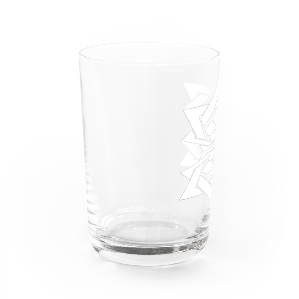 RMk→D (アールエムケード)の桔梗紋 白 Water Glass :left