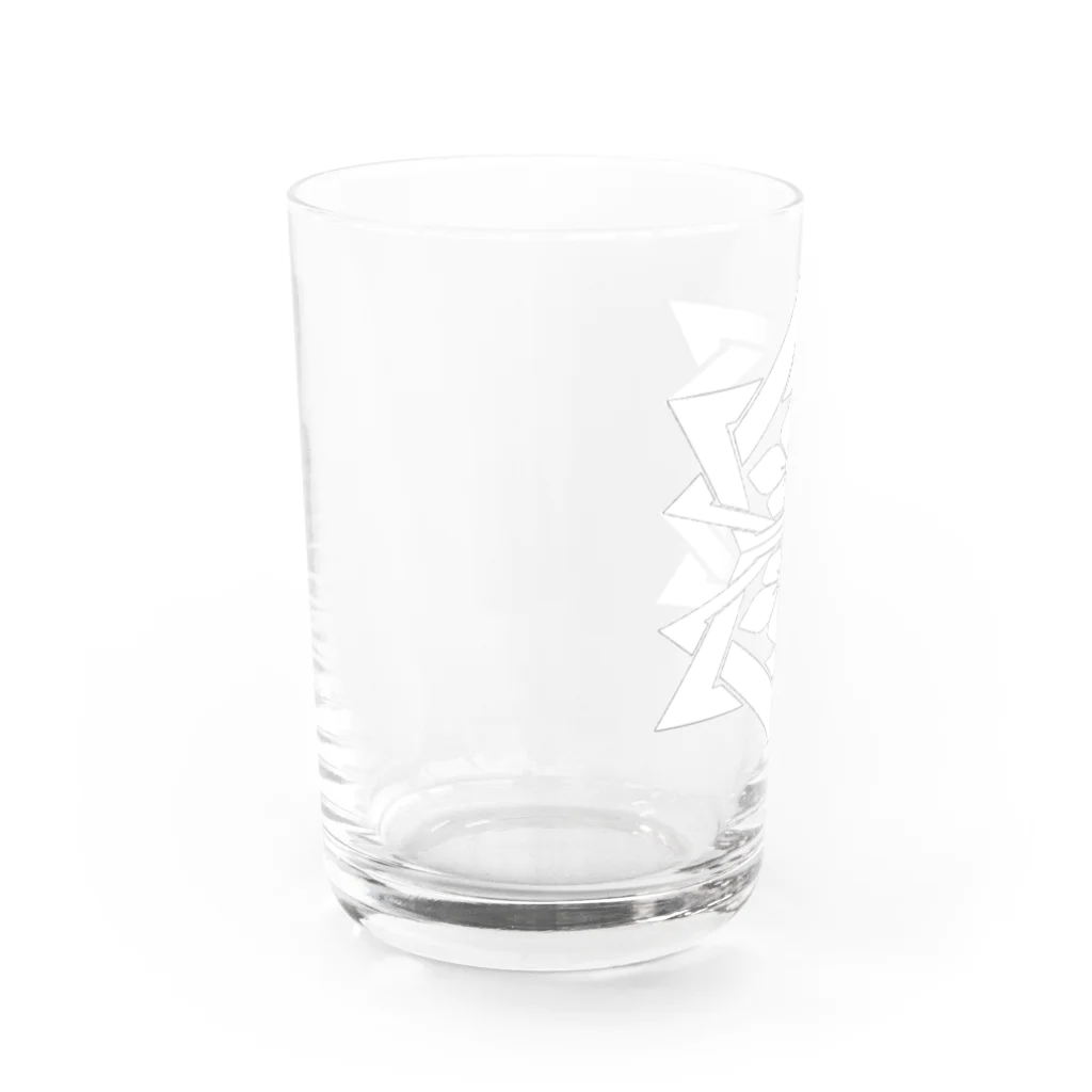 RMk→D (アールエムケード)の桔梗紋 白 Water Glass :left