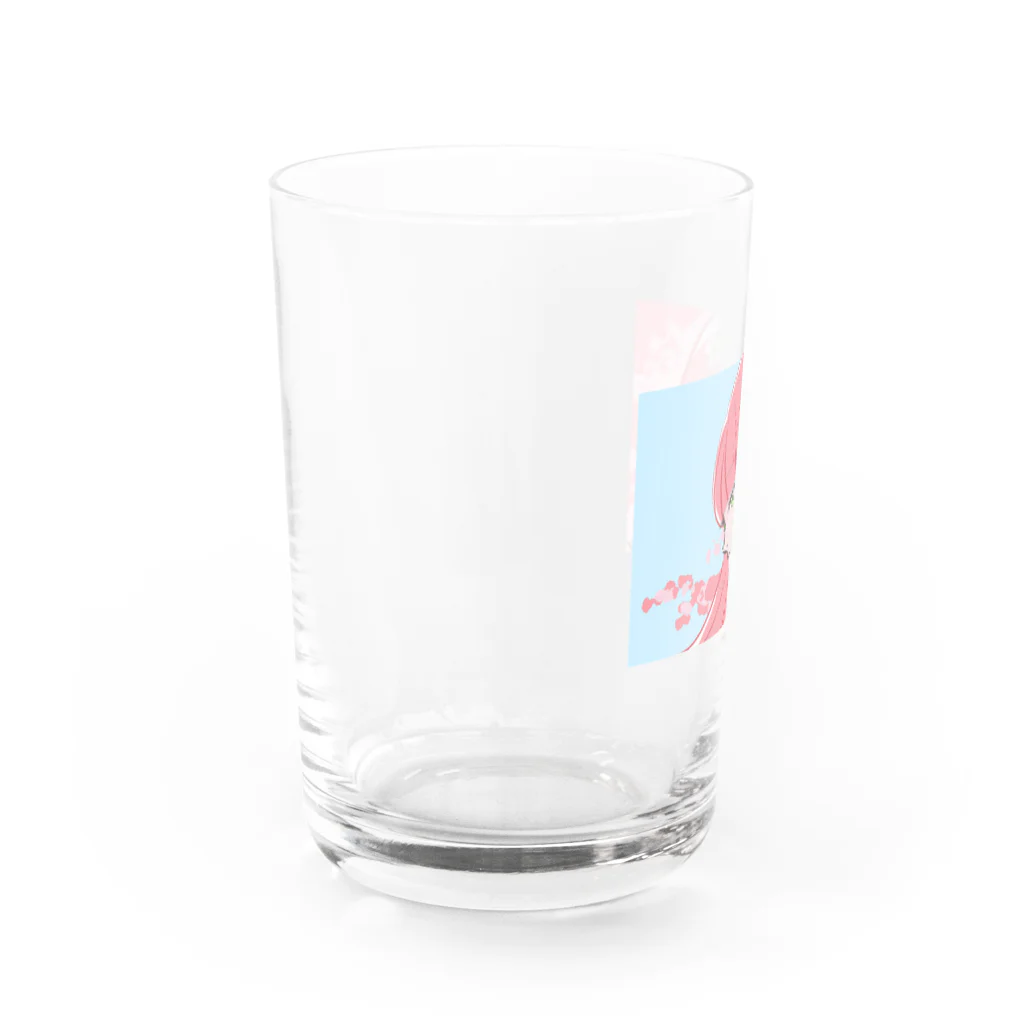 ヨシダ マコのＳＡＫＵＲＡ Water Glass :left