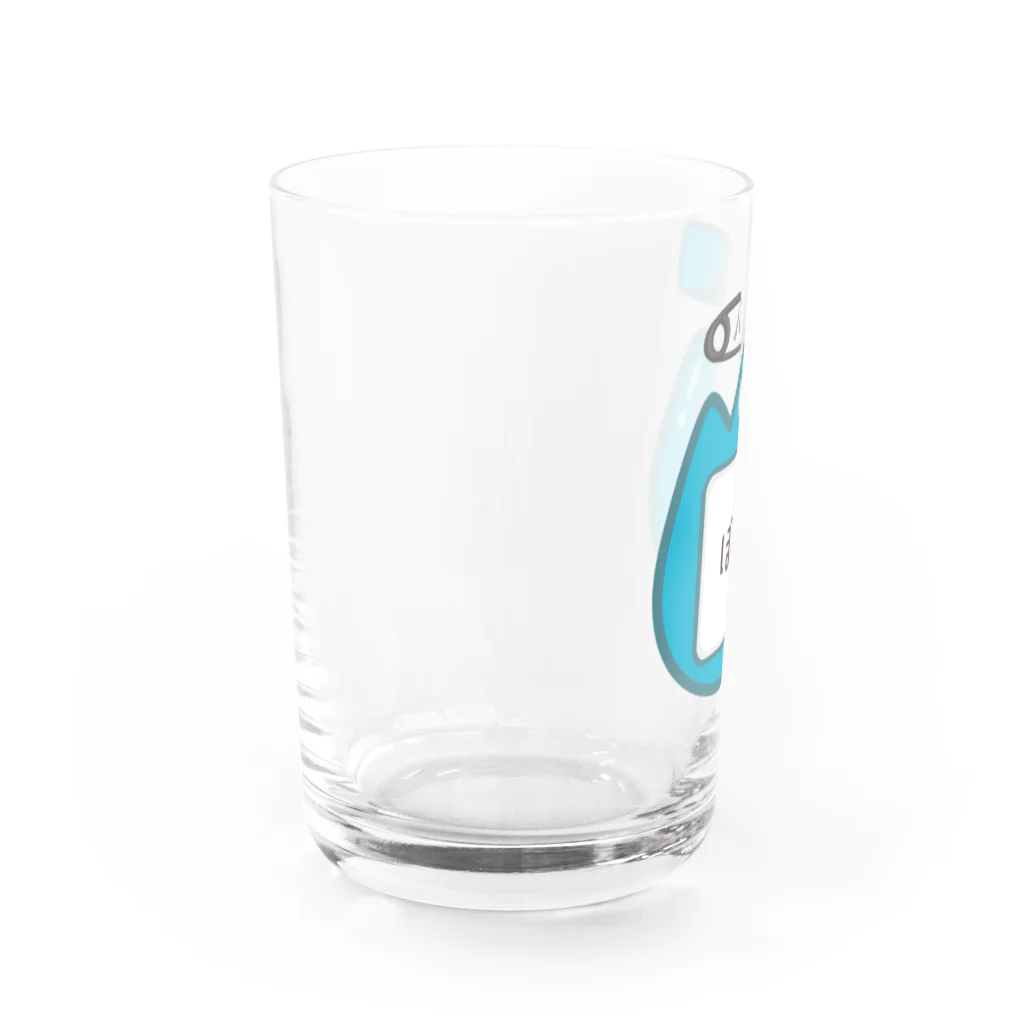 イラスト MONYAAT のCT129 幼稚園バッチ・名札D*ぼく Water Glass :left