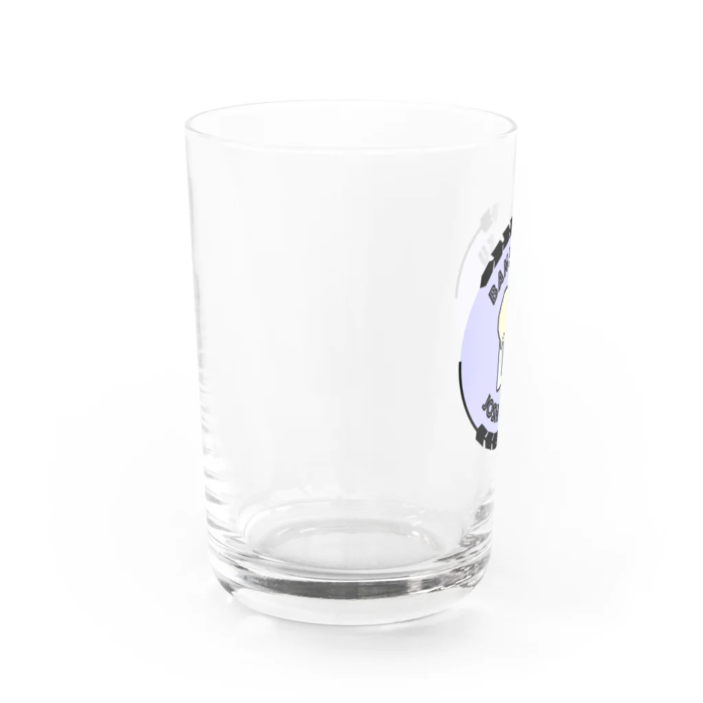 晩酌＠女子大生（元）のBANSYAKU JYOSHIDAISEI・円 Water Glass :left