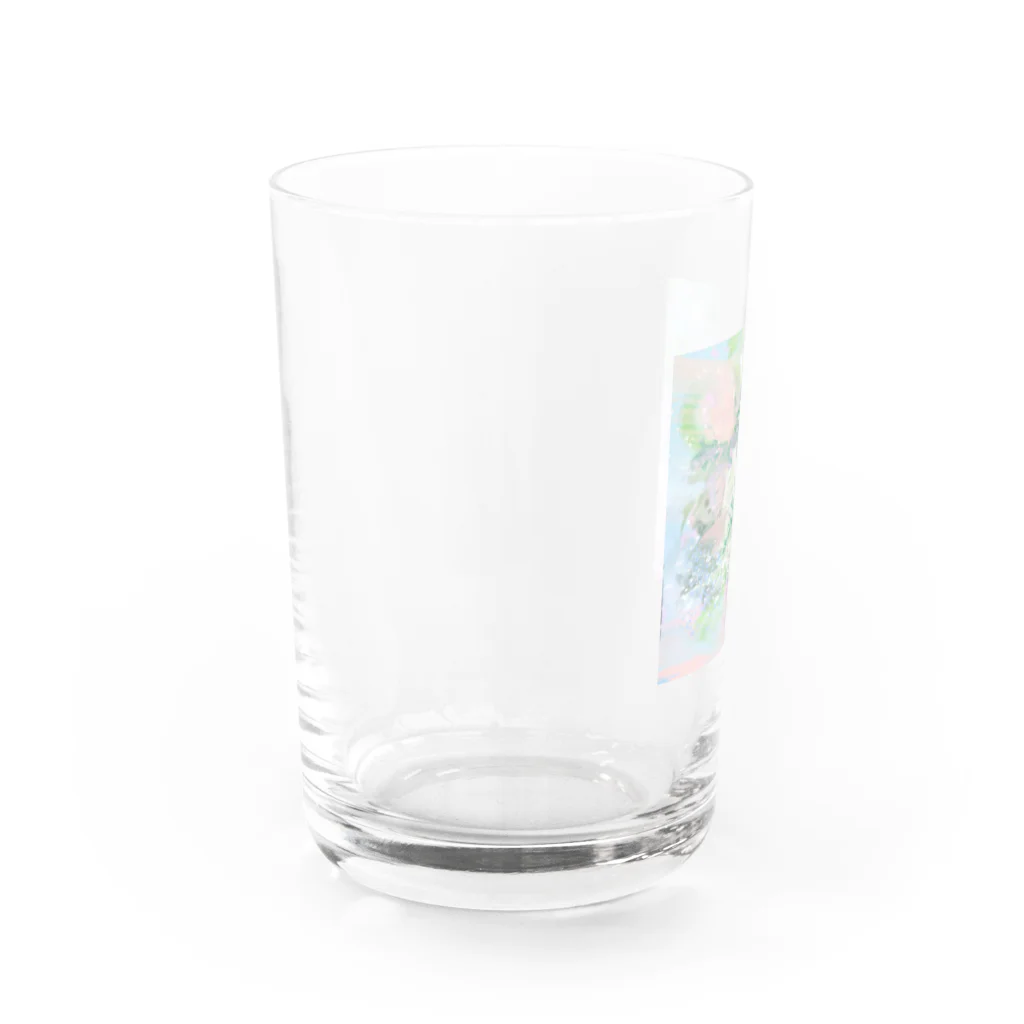 nature-のFlower-1 Water Glass :left