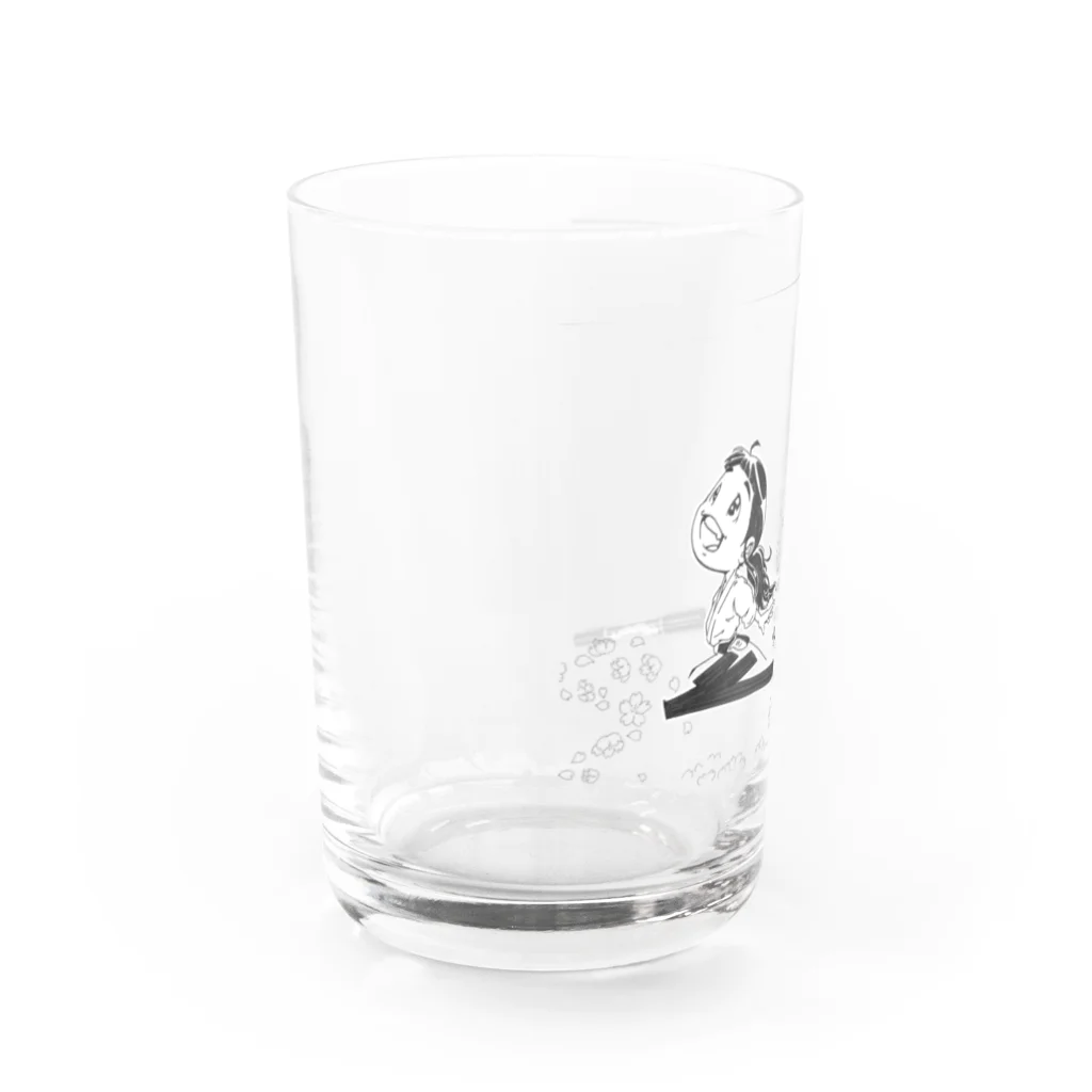 Kotobuki-Nanami design’sのBUDO-Girl 4月 Water Glass :left