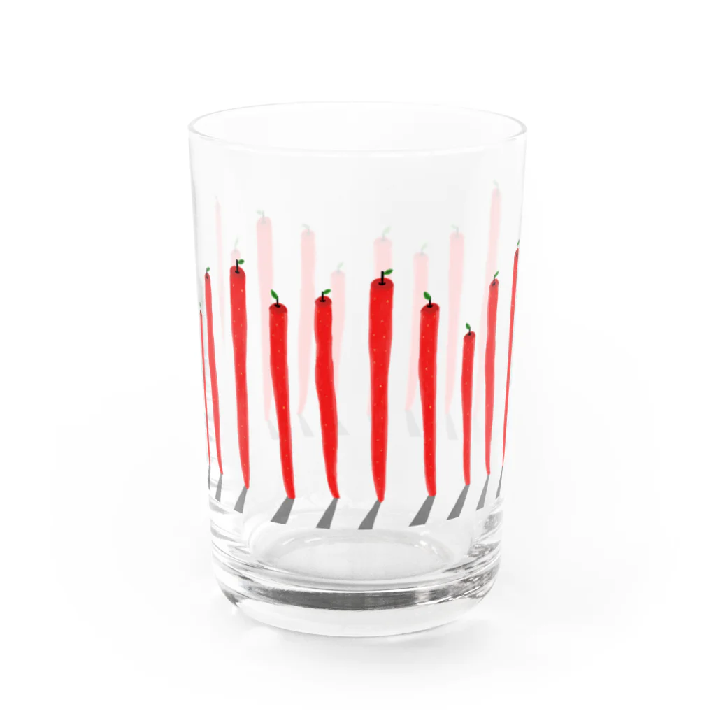 いぬきのりんごぼう Water Glass :left