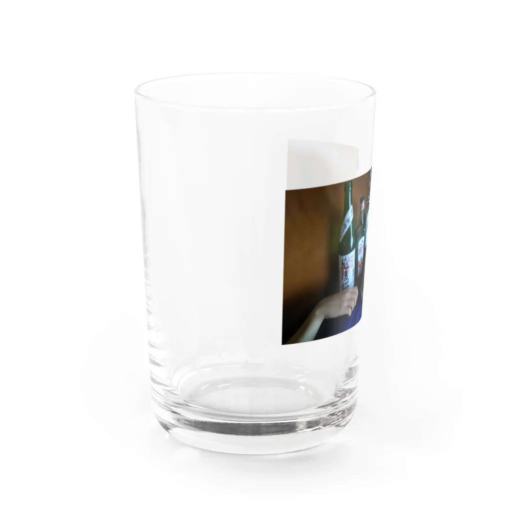 ｶﾜｲのとりあえず5杯 Water Glass :left