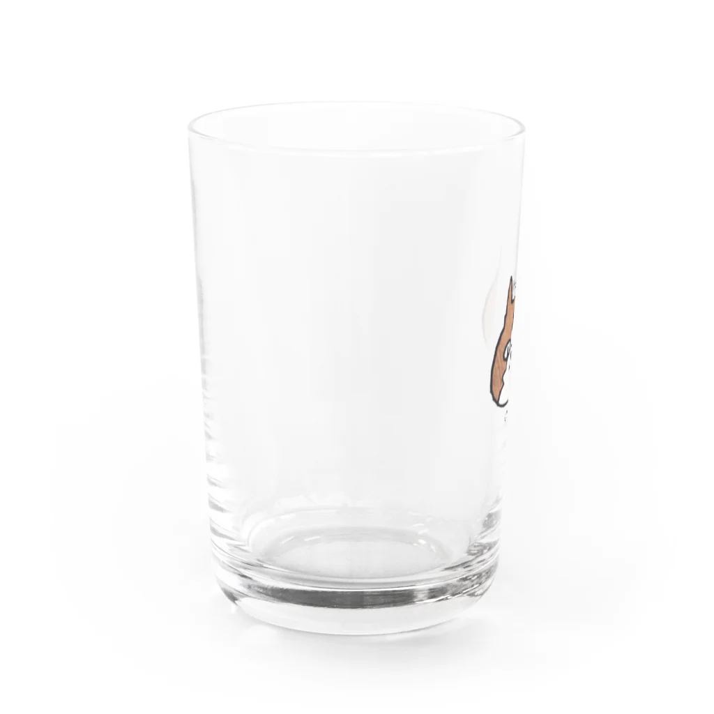 5290のはちわれneko Water Glass :left