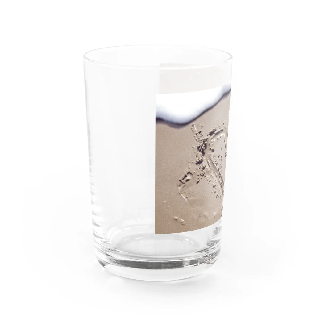 PALMLOVERSのI heart you Water Glass :left