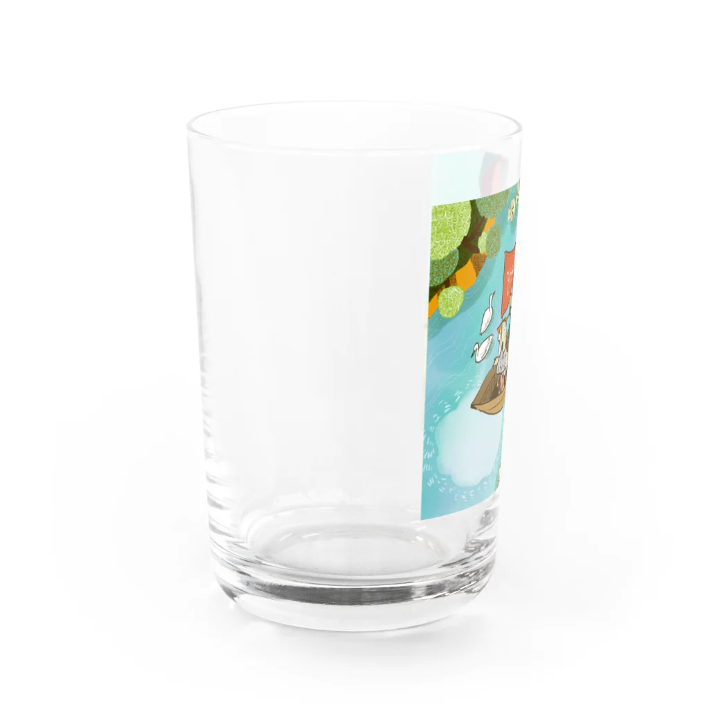 池田蔵人の僕等の小舟 Water Glass :left