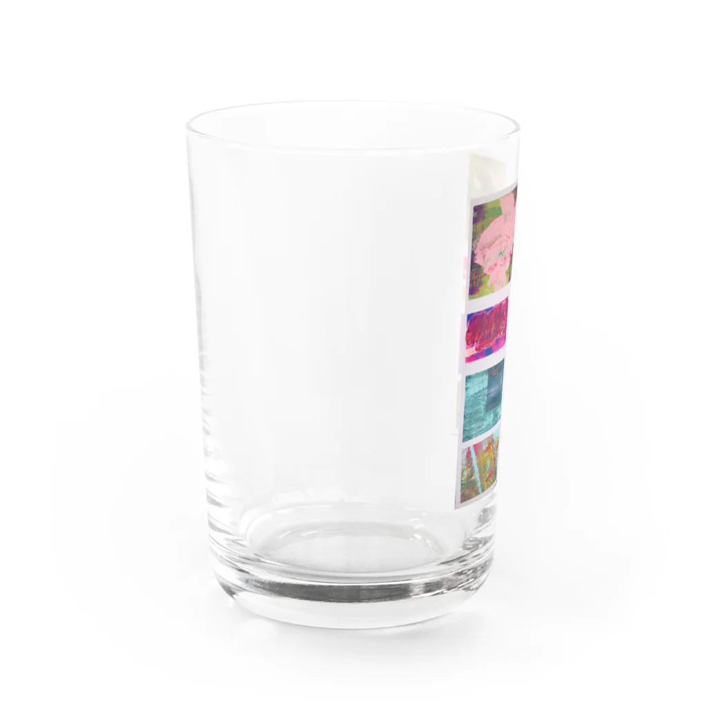 ニューヨークの絵の具 Water Glass :left