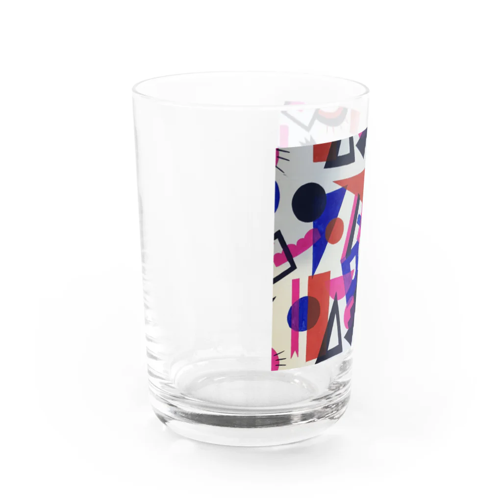 ニューヨークの形 Water Glass :left