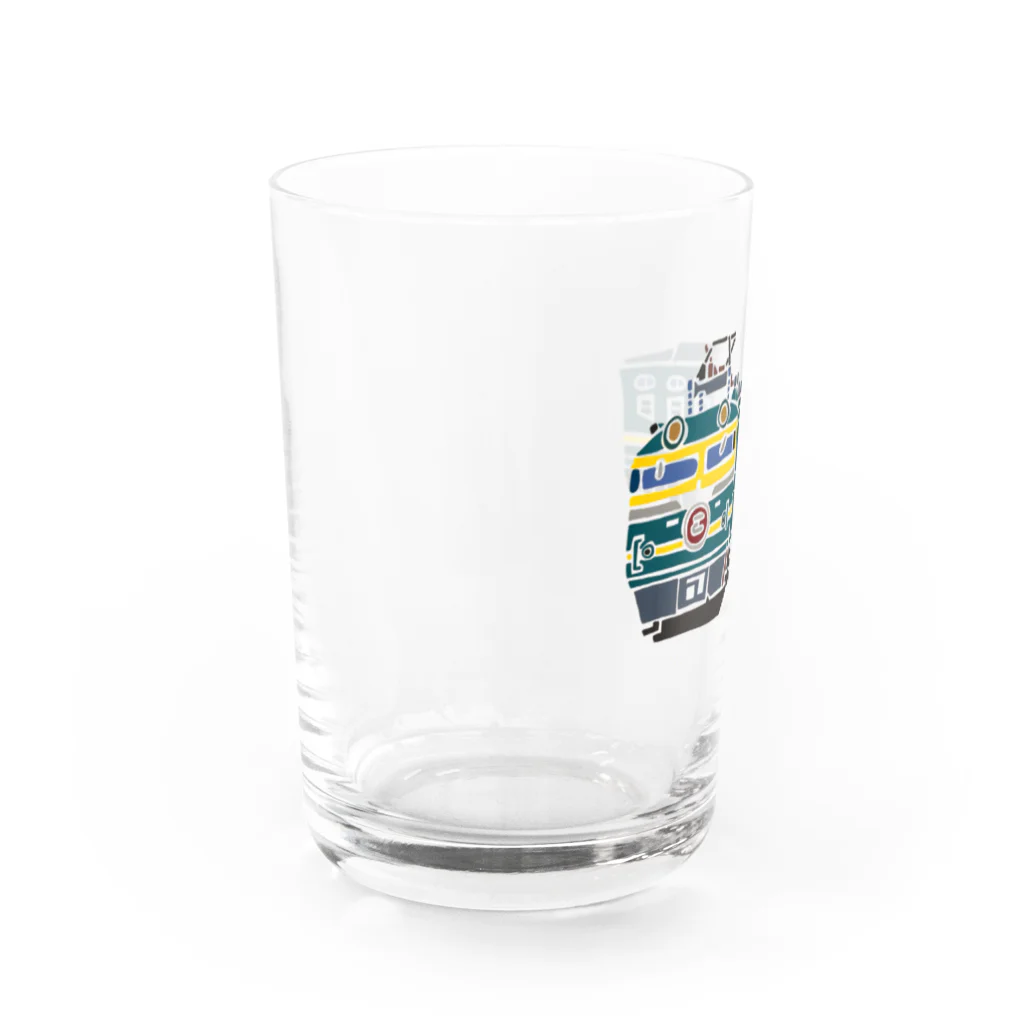 fuji041の電車 Water Glass :left