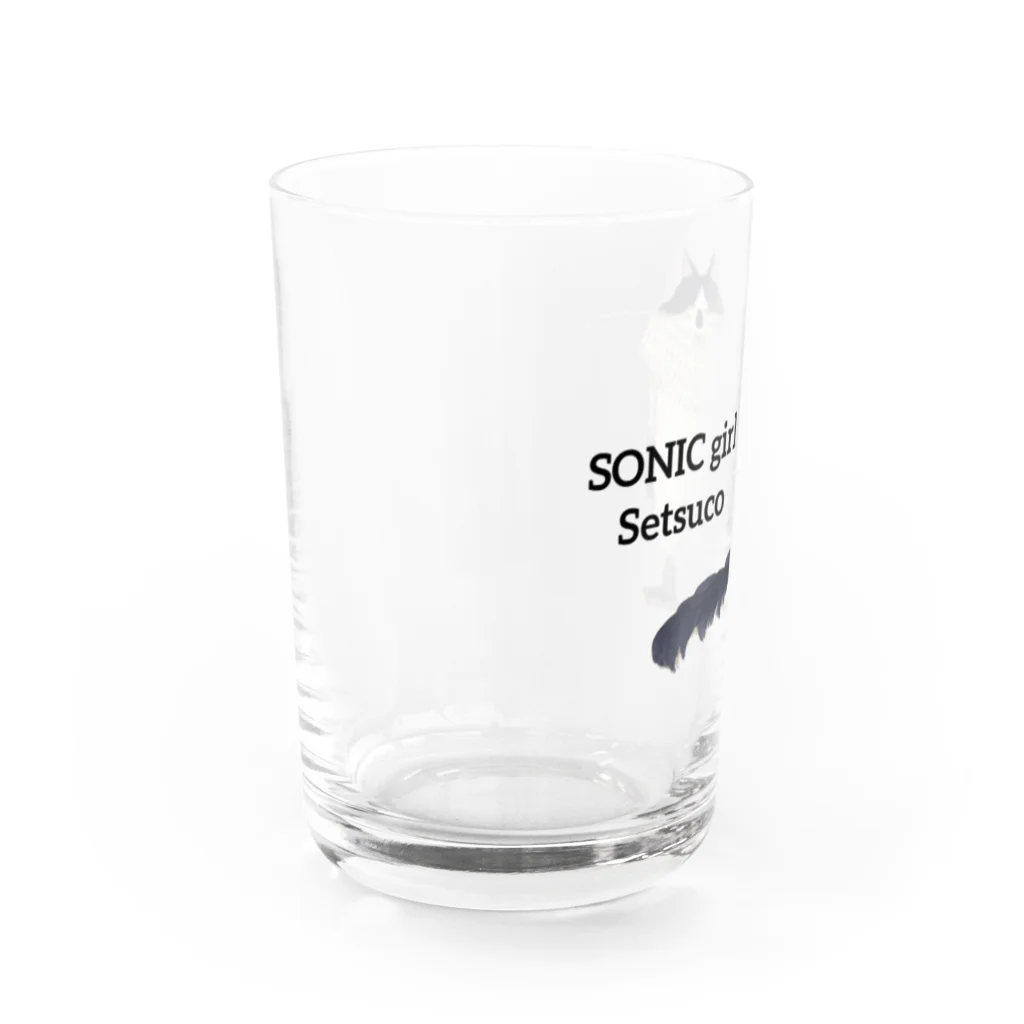 MichellemadeのSONIC girl SETSUCO Water Glass :left