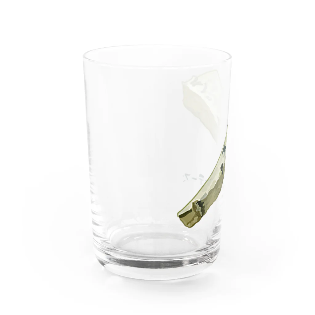 脂身通信Ｚのブルーチーズ Water Glass :left