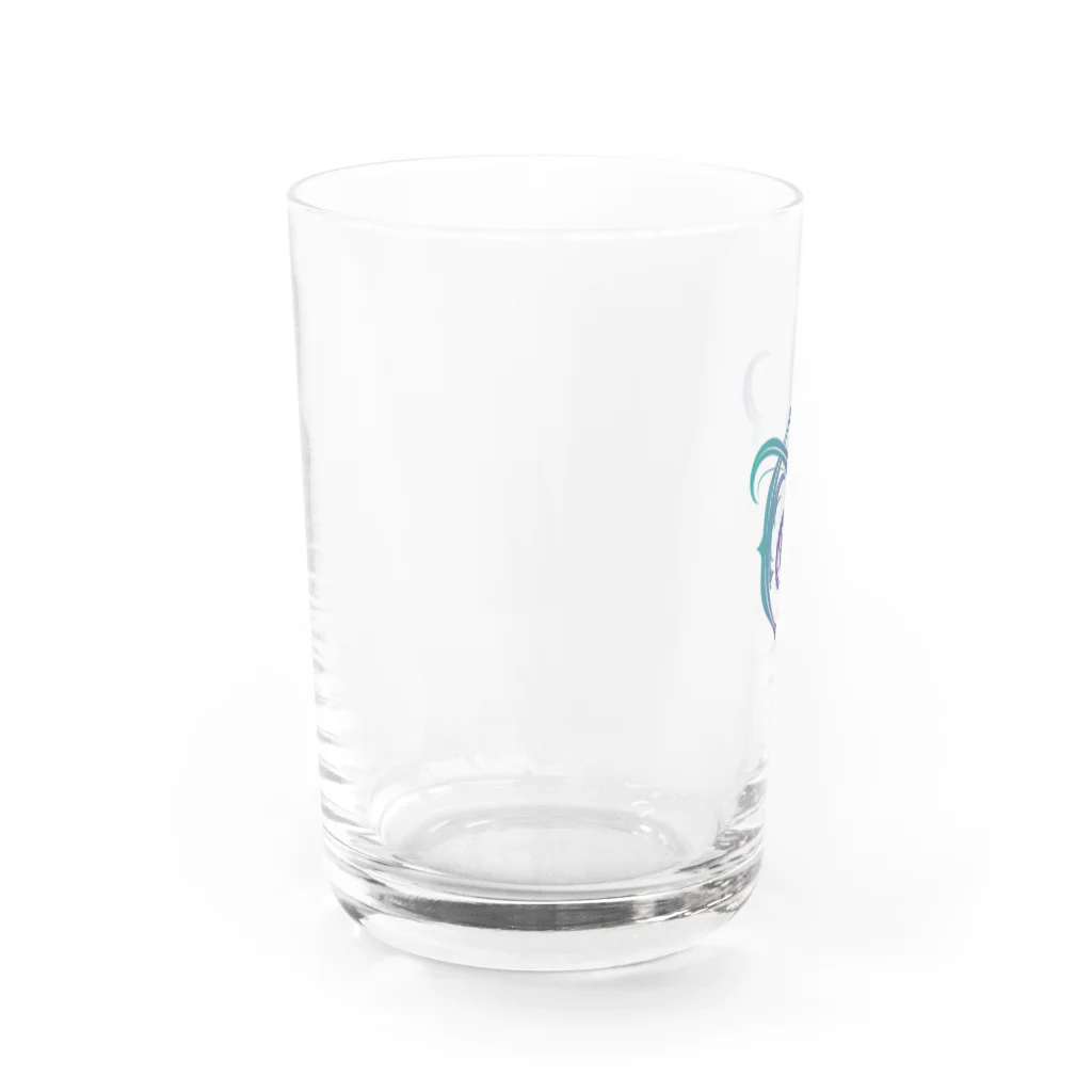 hsclip HIROのGT ロゴ Water Glass :left