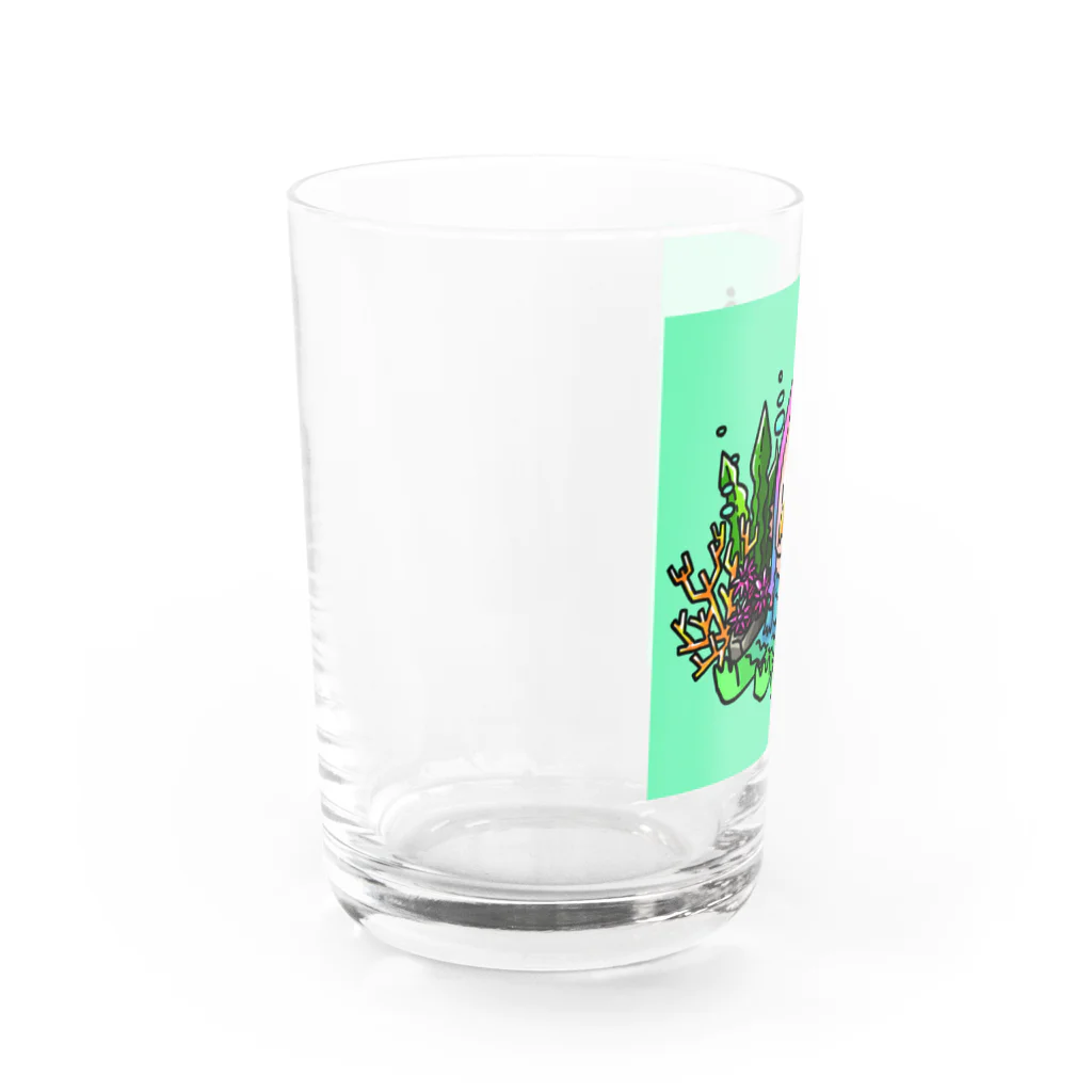 ﾛｯﾄﾓｰﾝﾄのあまびえ Water Glass :left