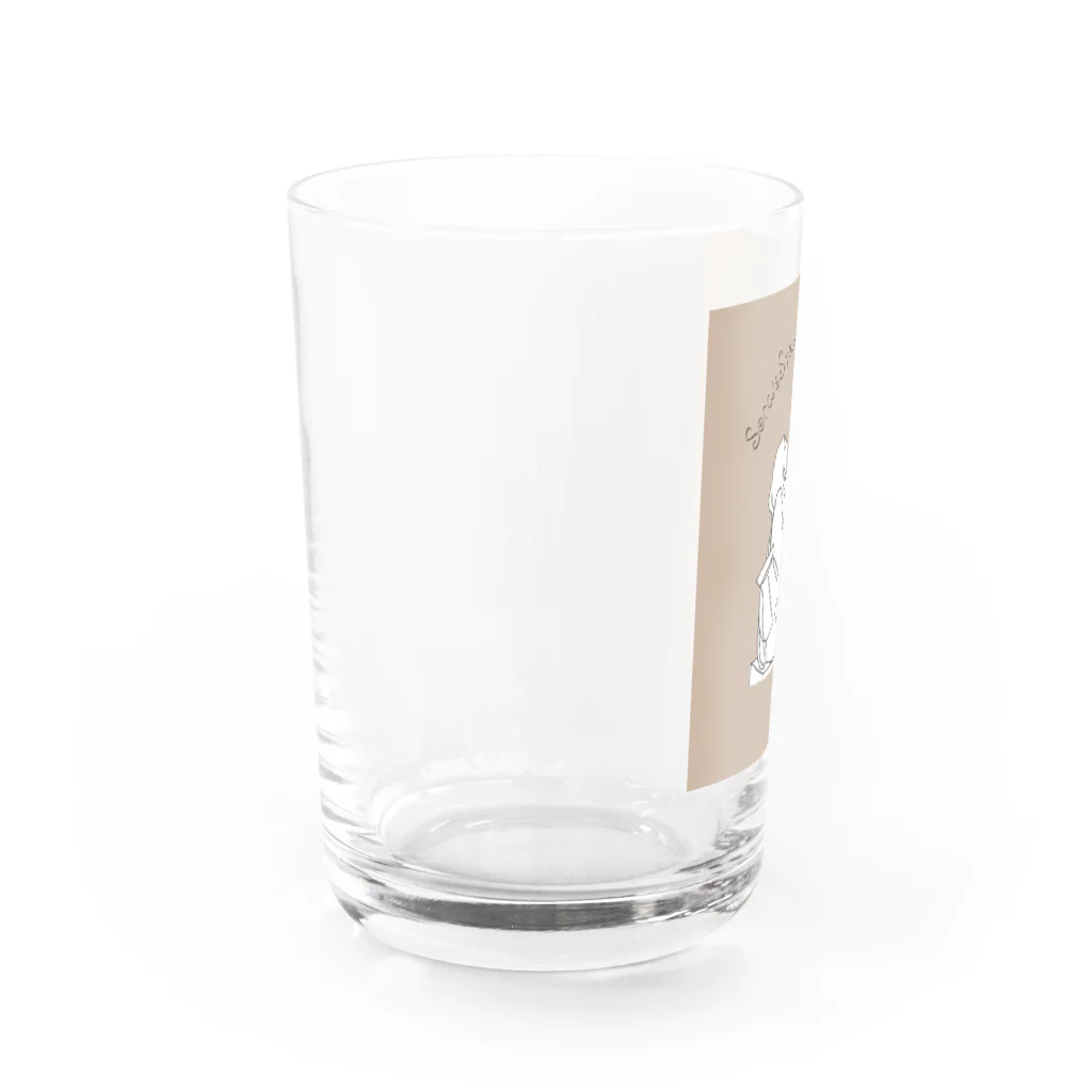 やさしい英語SpeakingSalon_Sora☆*｡ﾟ﻿の英語ペラになるかもしれない☆*｡ﾟ﻿ Water Glass :left