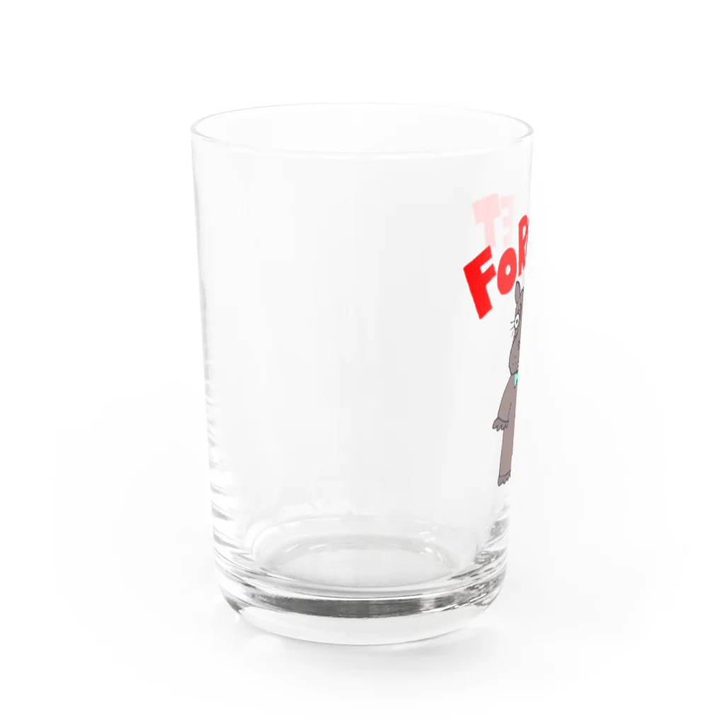 カオデカマルのかばくん Water Glass :left