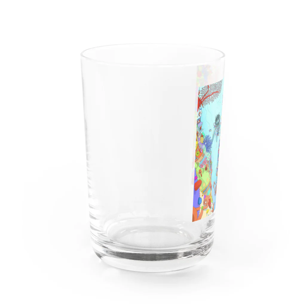 ゲノポンの店のゲノポン Water Glass :left