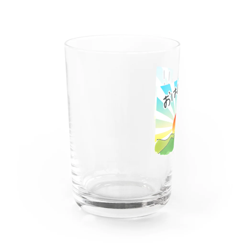 コタローさんのおはよう！！ Water Glass :left