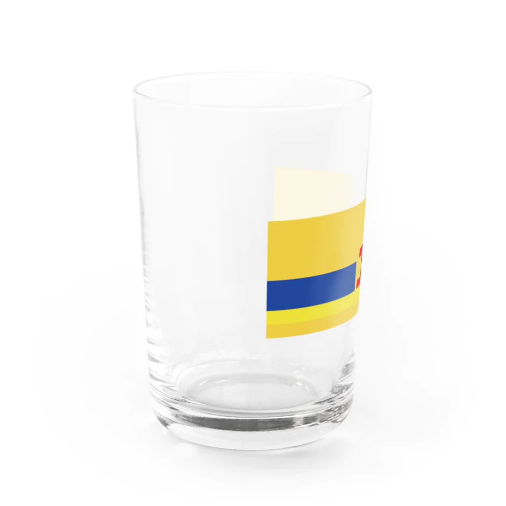 新商品PTオリジナルショップの峠の保線屋さん（文字なし） Water Glass :left