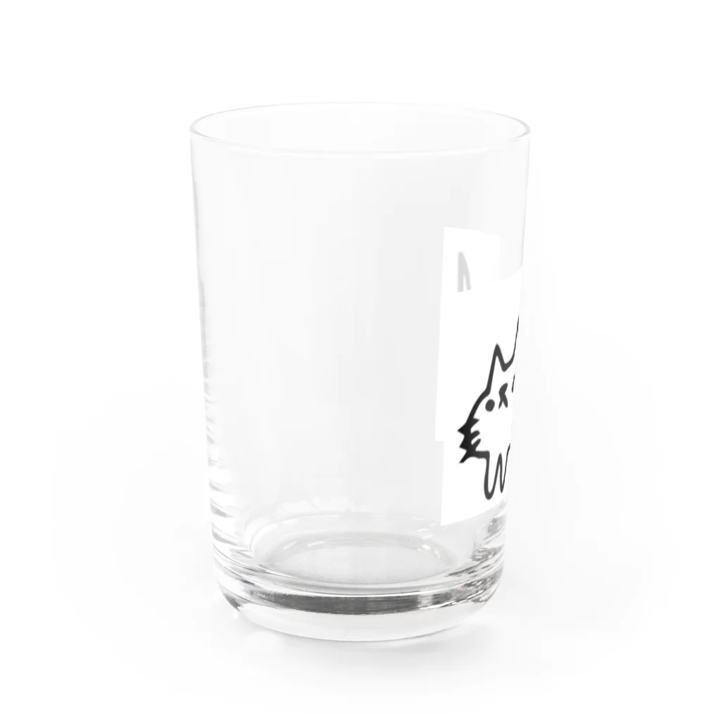 こむにんのこむにのネコ Water Glass :left