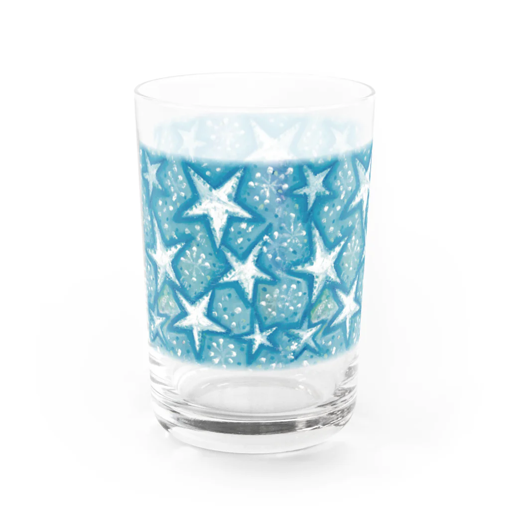 hal+ Harumi Niwanoのbaby blue star Water Glass :left