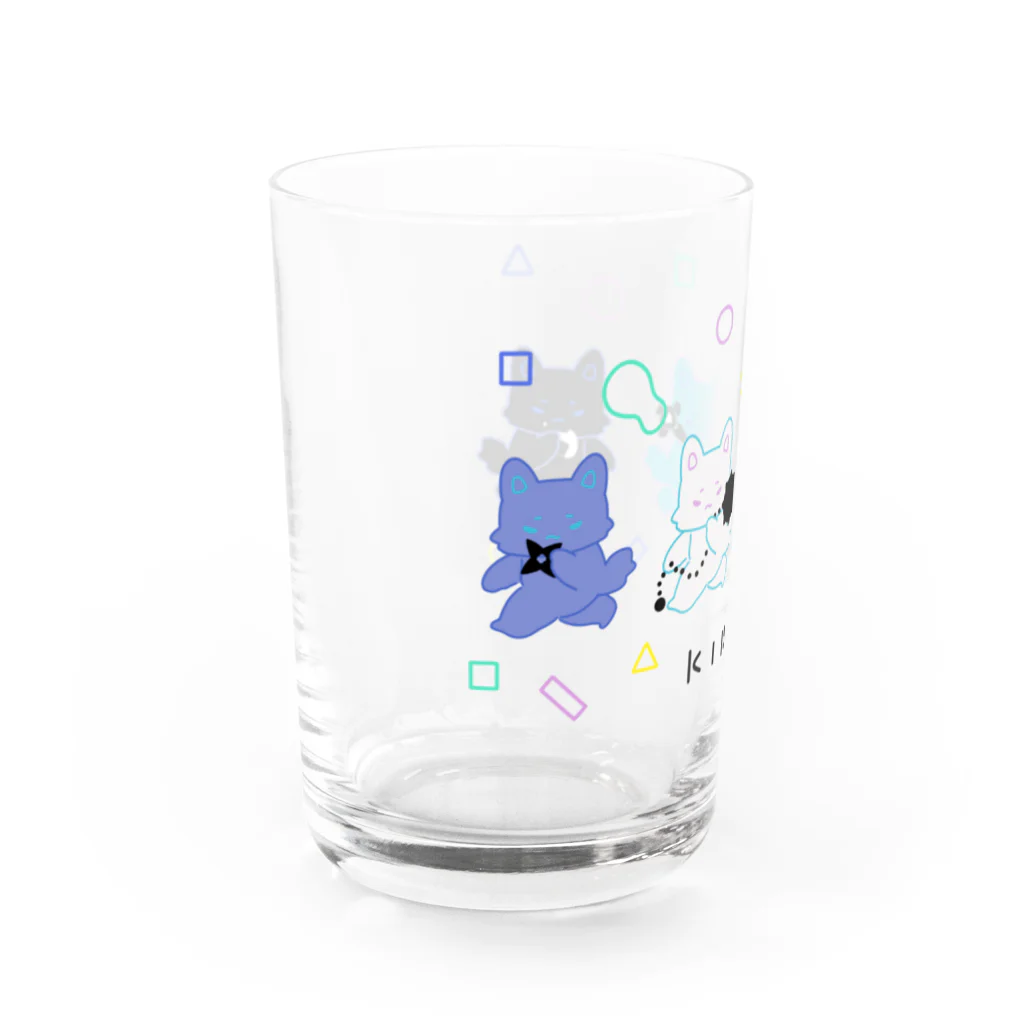 にゅうさんきん。のたたかうきりり🍙 Water Glass :left