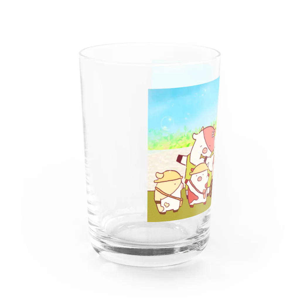 みずま動物園の園庭散歩 Water Glass :left