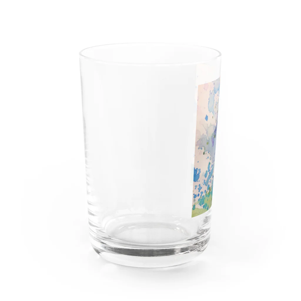 小さな絵描きさんのせかい Water Glass :left