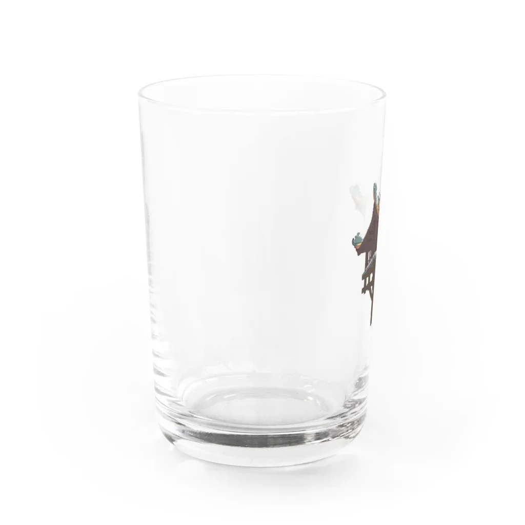 VIETSTAR★１０８のハノイの一柱寺 Water Glass :left