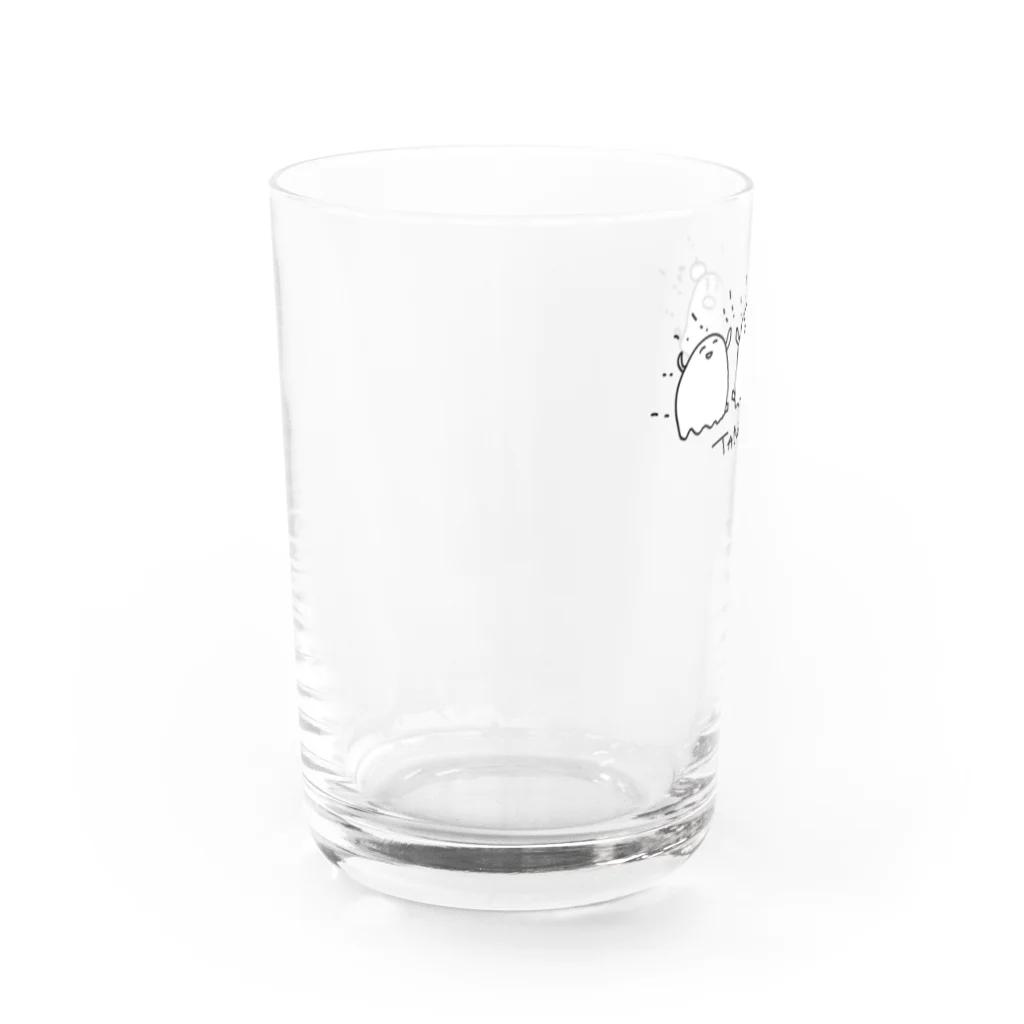 かたみみぴんくうさぎ商会のかわいいかみさま Water Glass :left