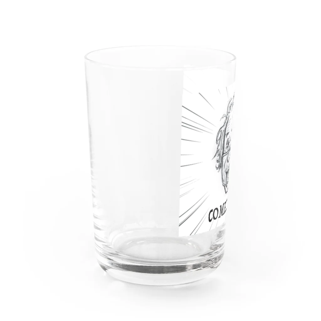 Akali＠BoothのComedimic! Water Glass :left