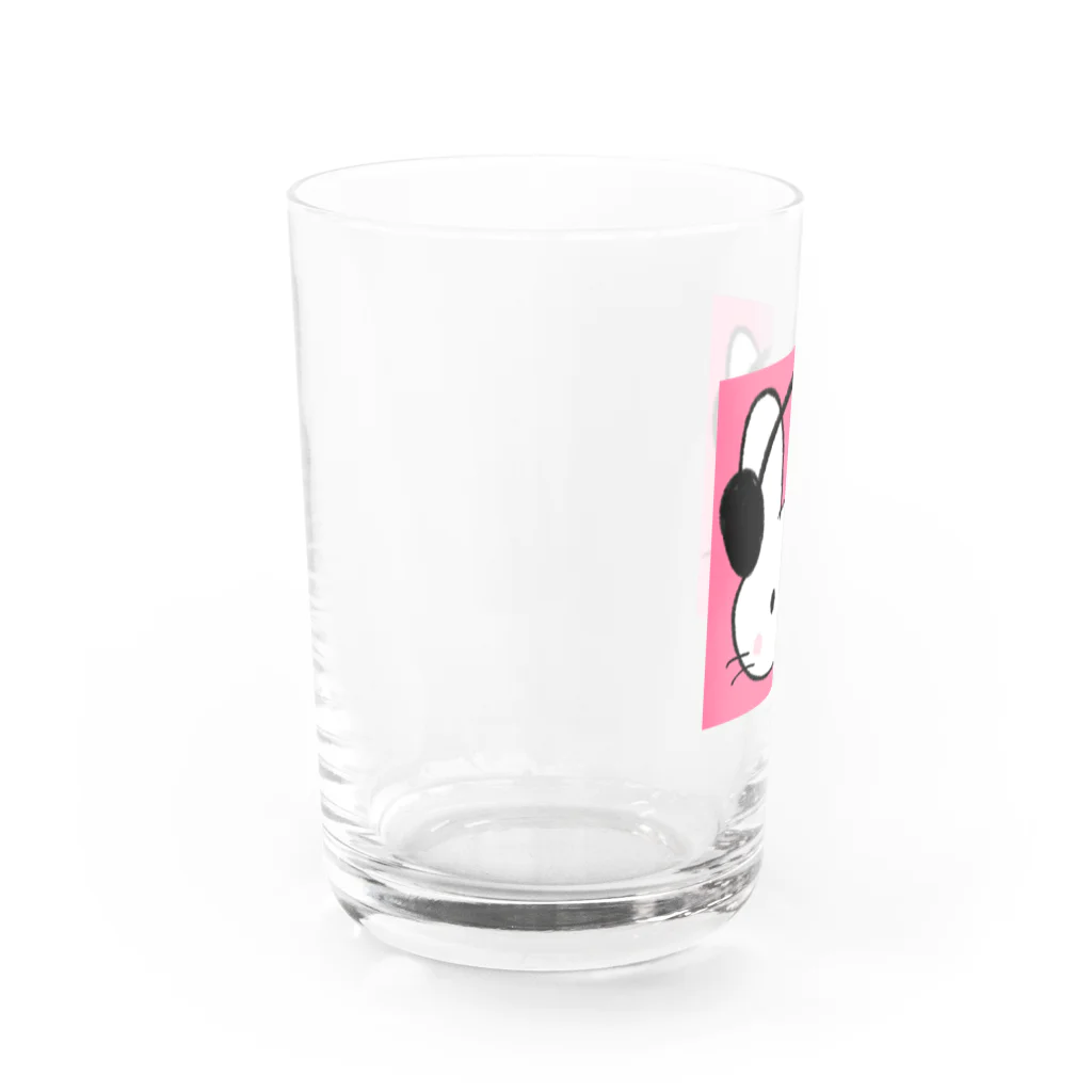 ASMRらびの雑貨屋さんのASMRらびの、いつもあなたといっしょだよ♪グッズ Water Glass :left