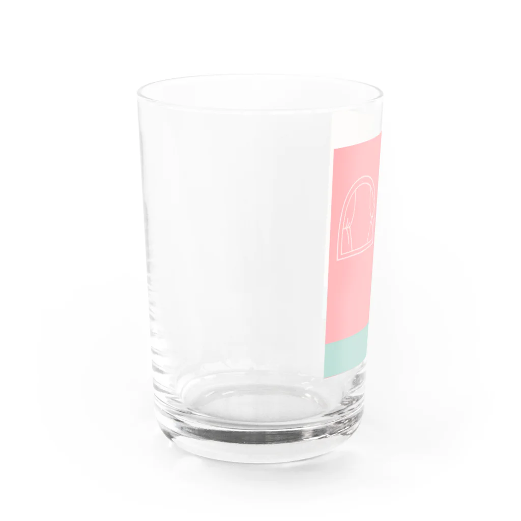 ねこや Ryoko -猫屋 りょうこ-のねこ　異国の趣き Water Glass :left