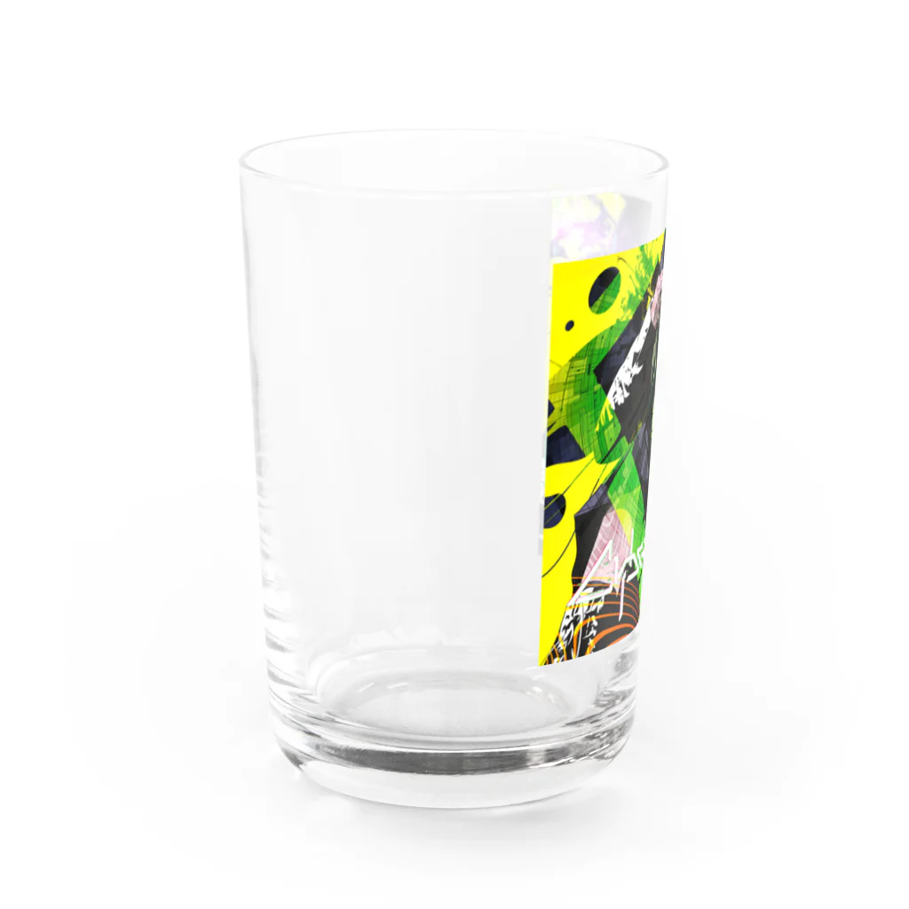 Kenny Goodsのサイバーパンクダンサー Water Glass :left