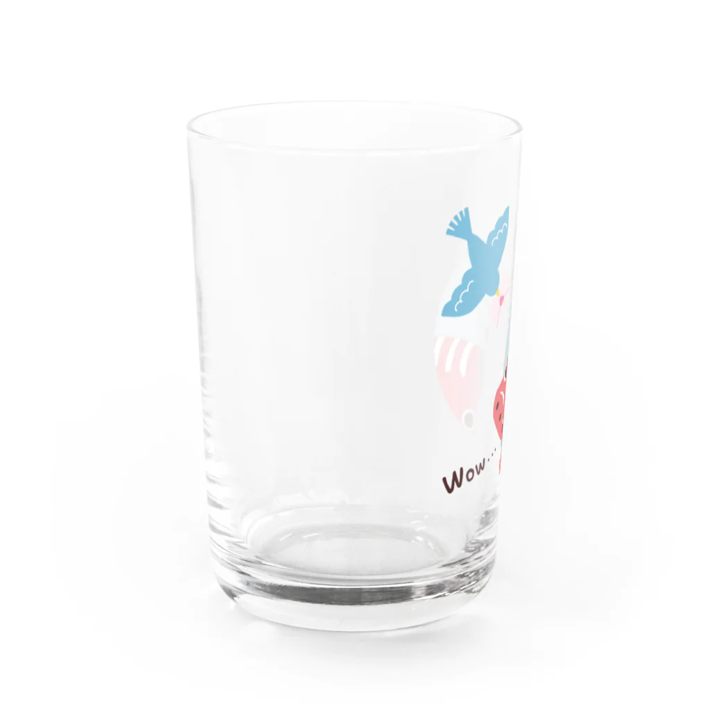 SU-KUのSpring news Water Glass :left