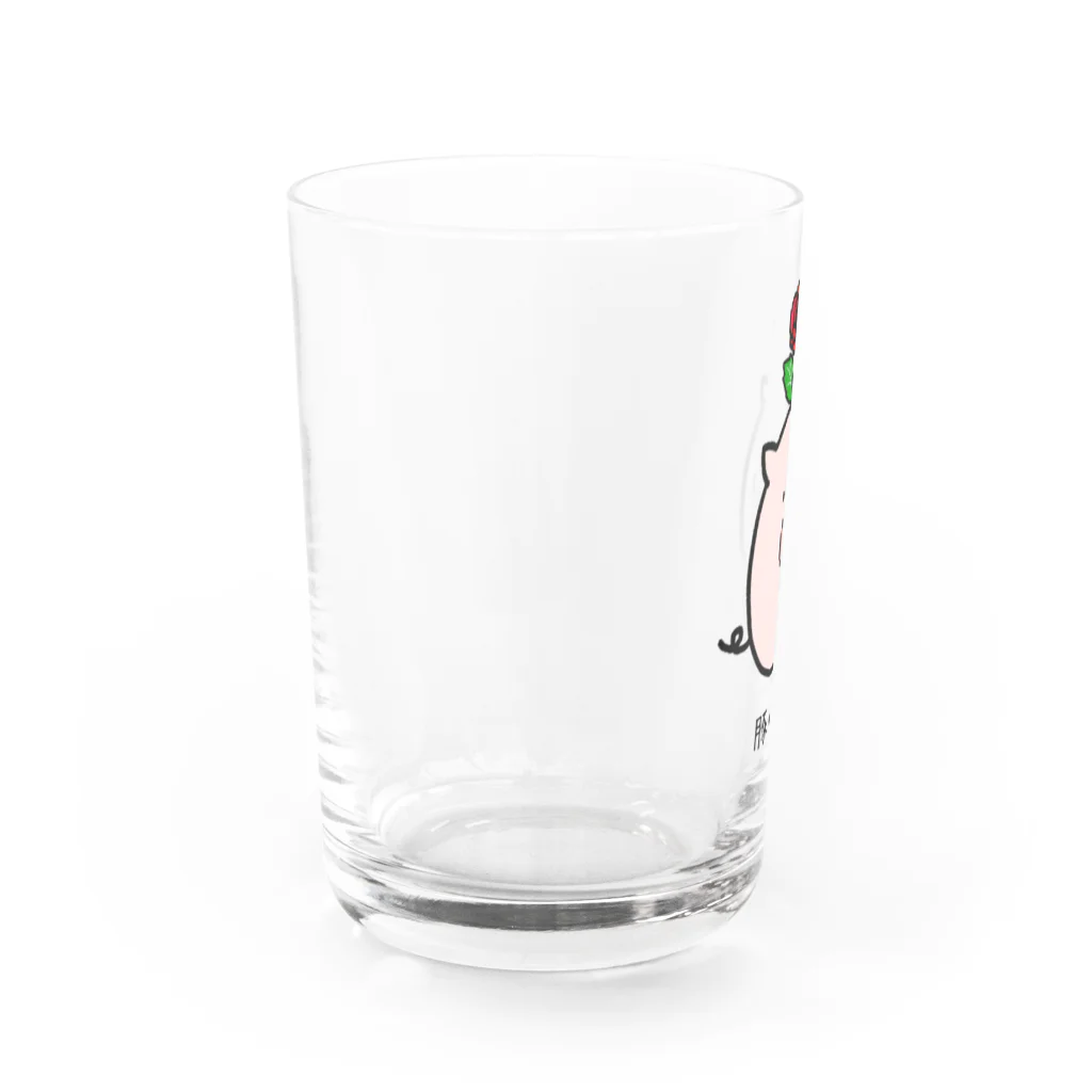 脂身通信Ｚの豚バラ Water Glass :left