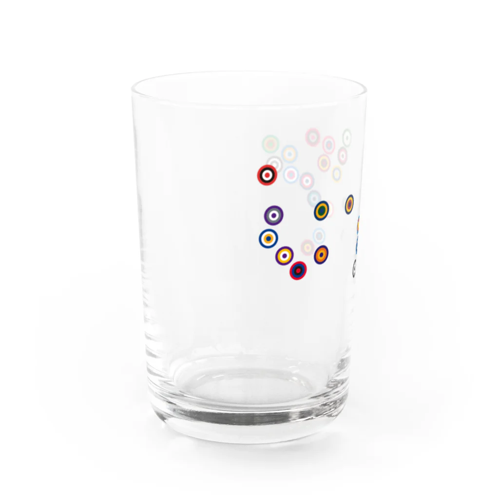 YU's SHOPのNBA map Water Glass :left