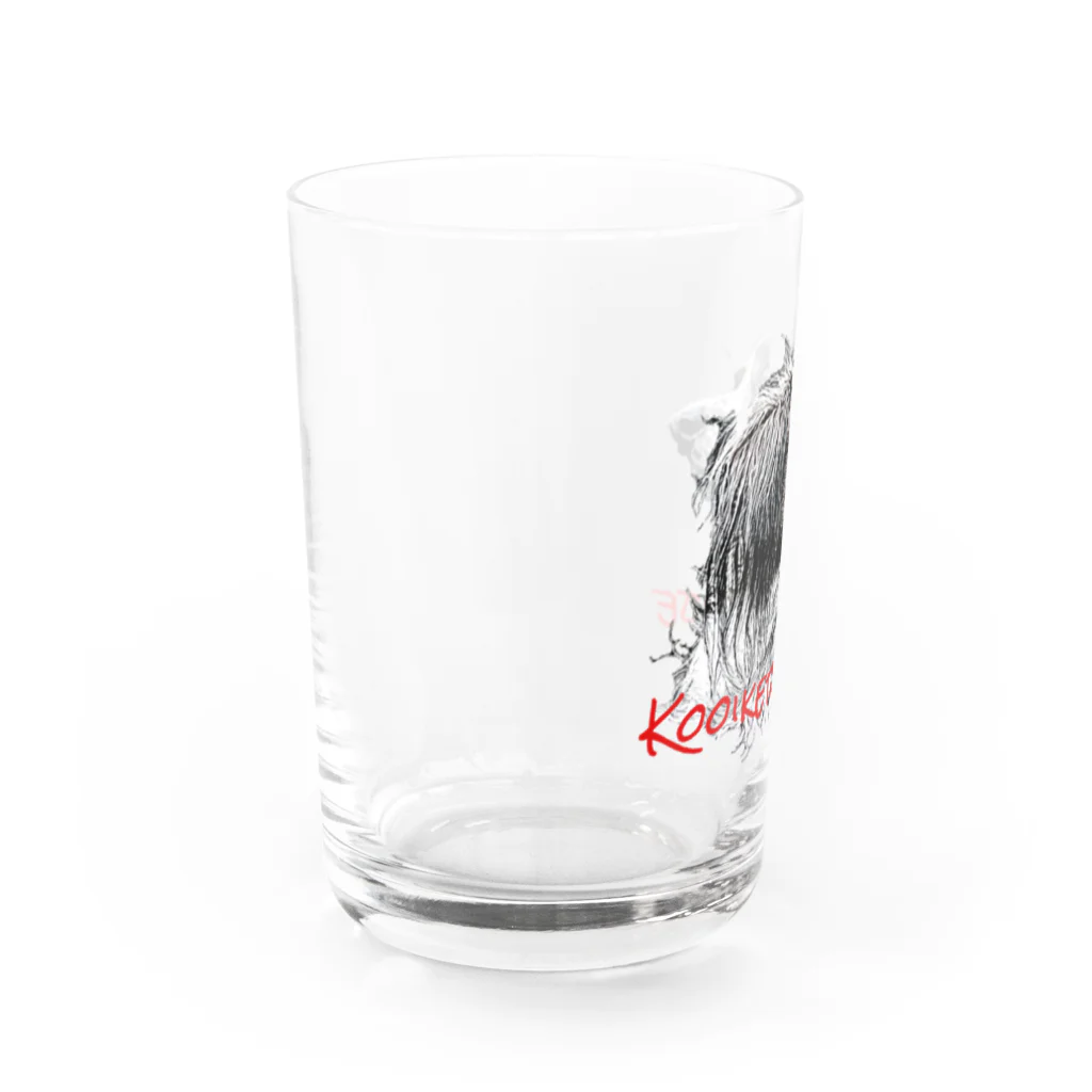 roigillesのコイケルホンディエ　見上げる横顔 Water Glass :left