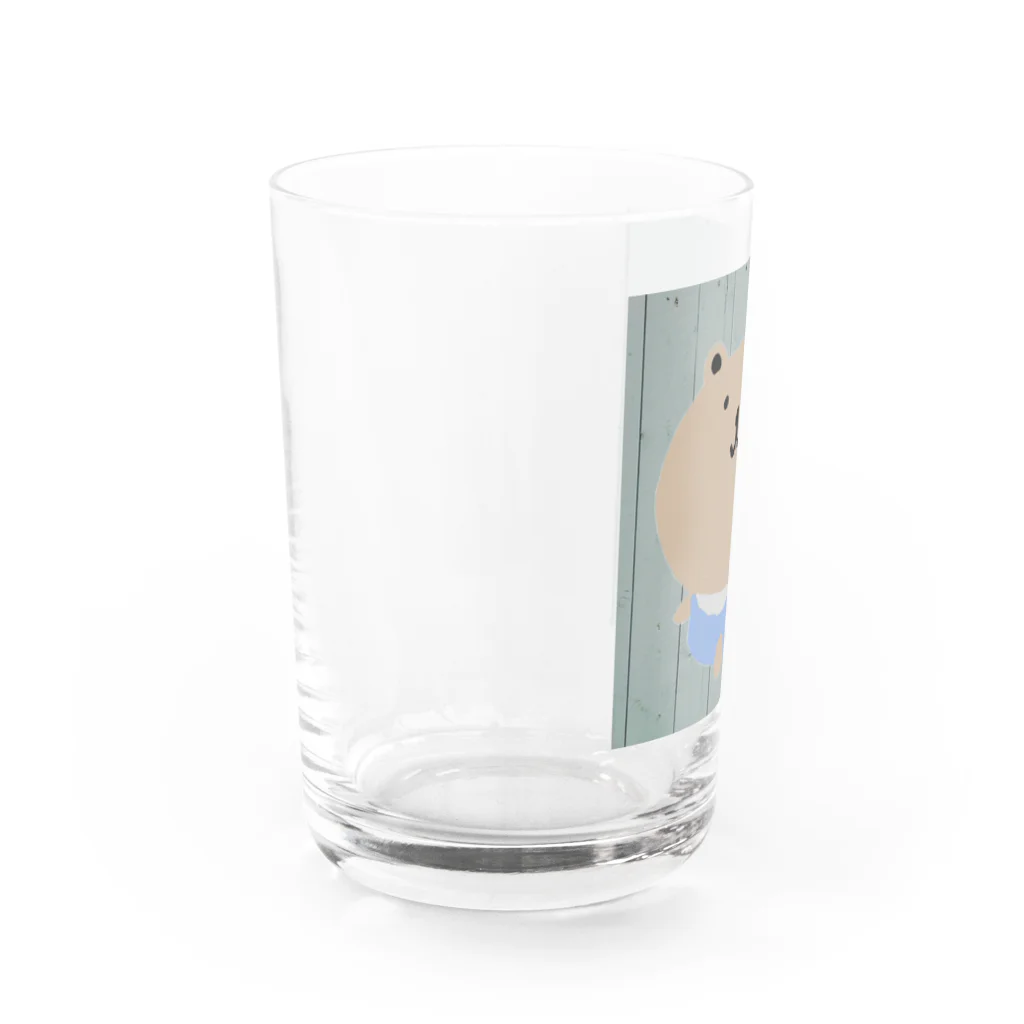 Bunshopの爽やかくまちゃん2 Water Glass :left