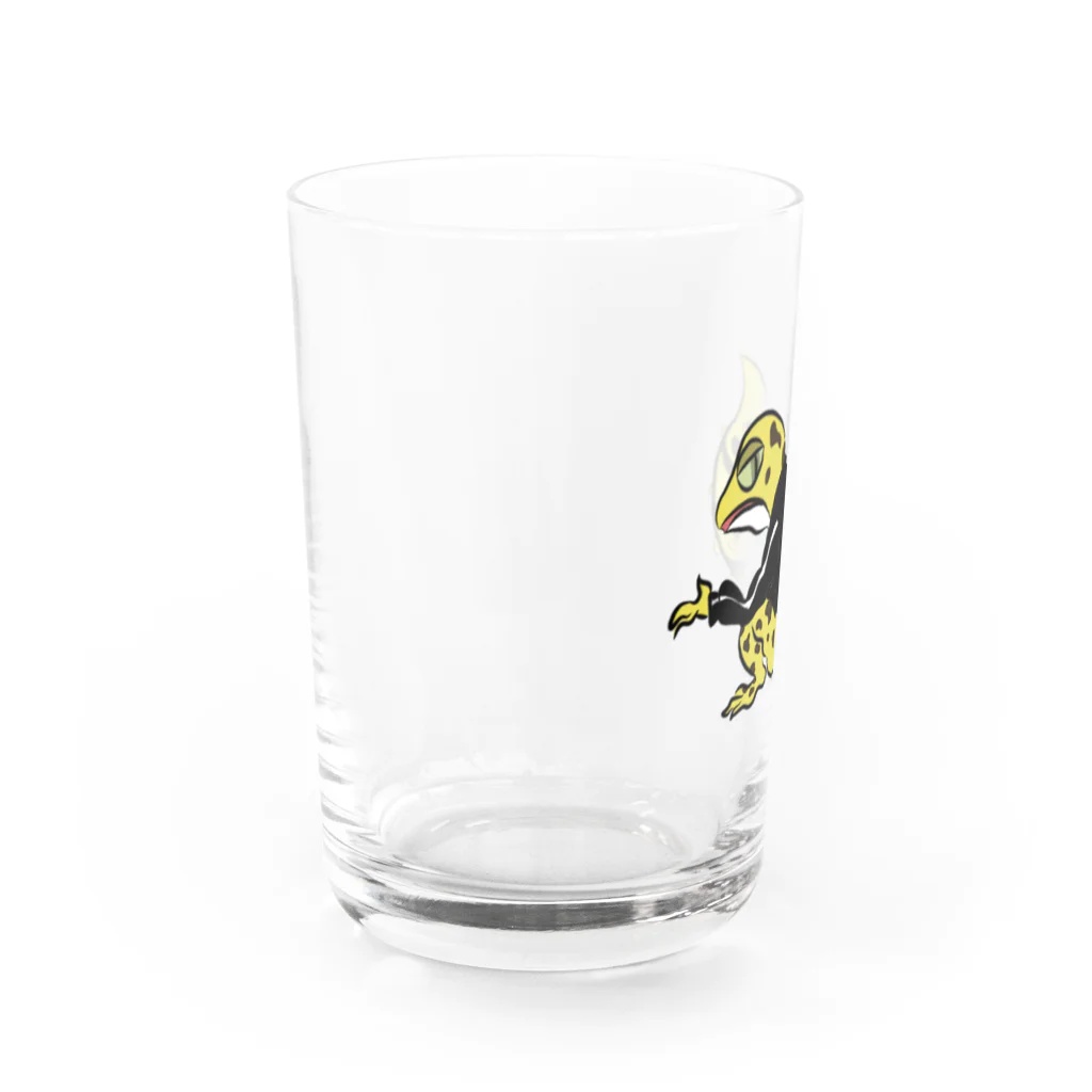 いもすのレオパパイセン Water Glass :left