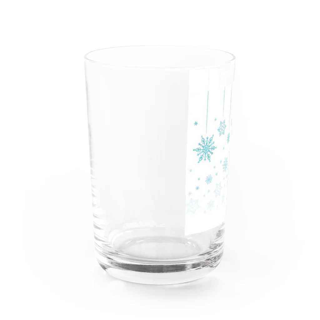 ちむなつきの四季 冬女の子 Water Glass :left