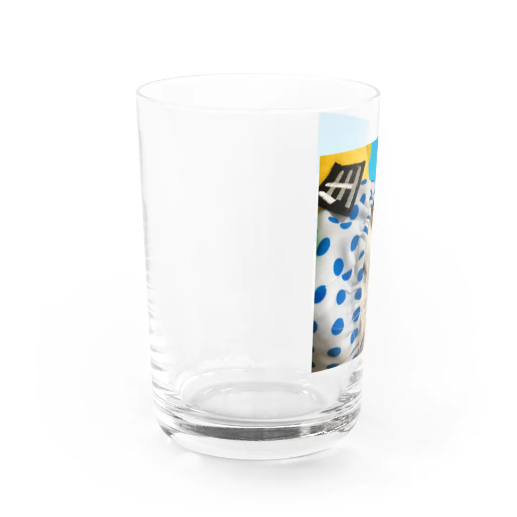 なるときんときんSHOPのウチの店長 Water Glass :left