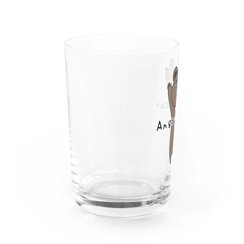 麦畑のおこ熊 Water Glass :left