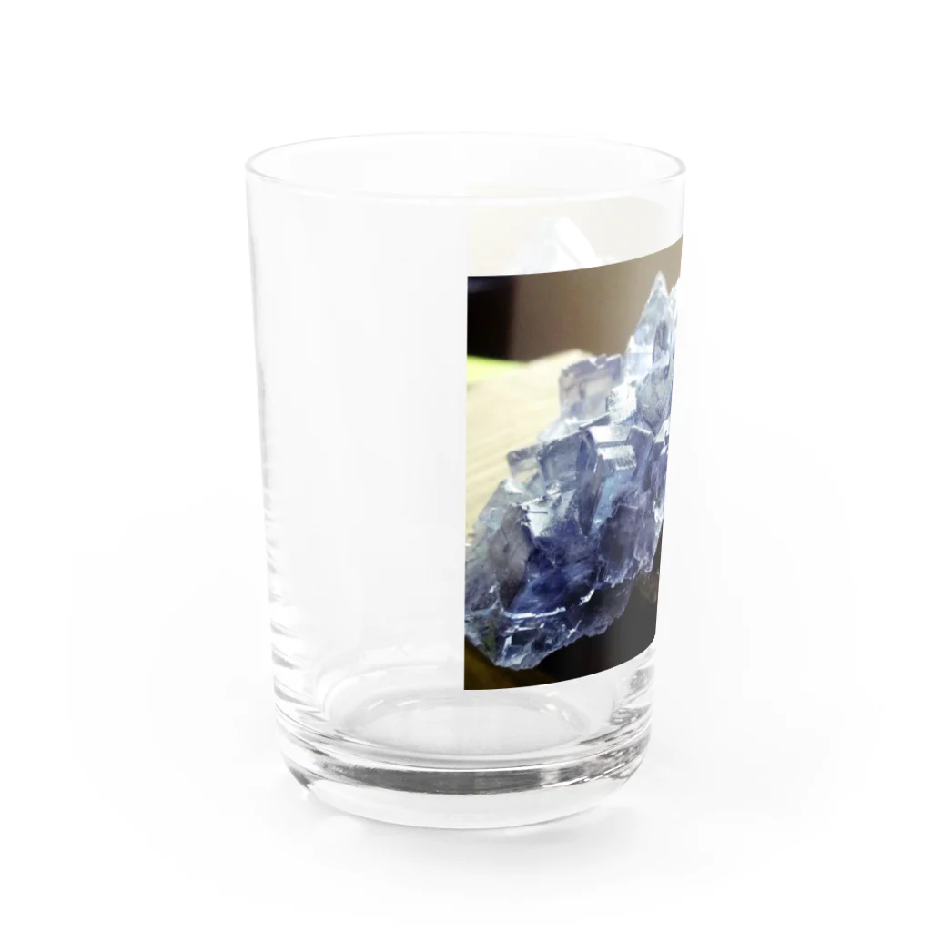 ヤヤナの蛍石好きのためのスペイン産フローライト Water Glass :left