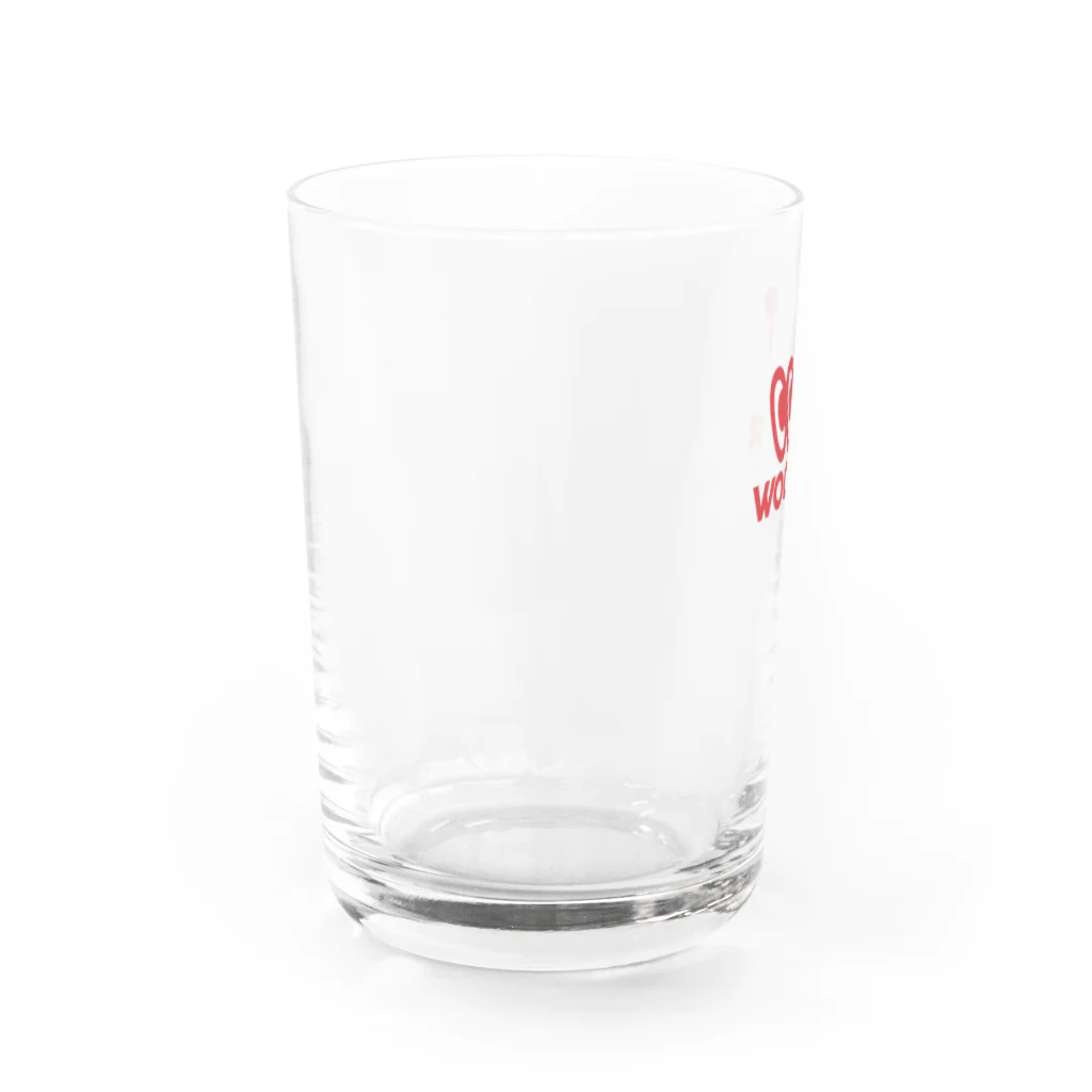 WOOFER SHOPのビールグラス#1 Water Glass :left