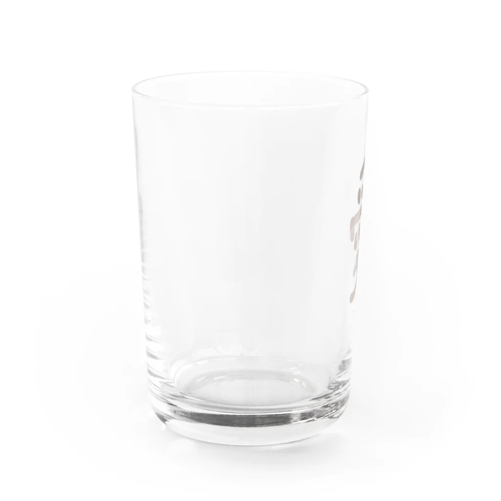 Questionの愛 Water Glass :left