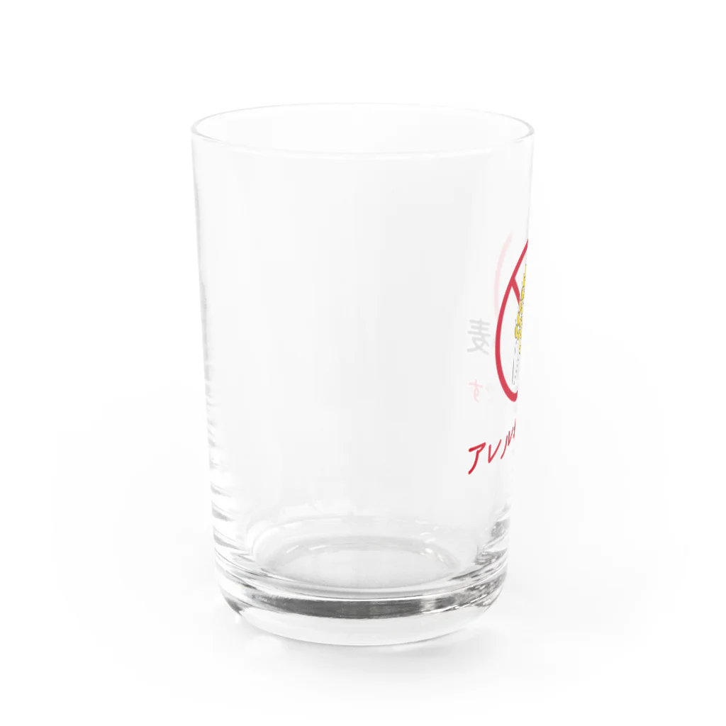 baby coffeeの小麦アレルギー Water Glass :left