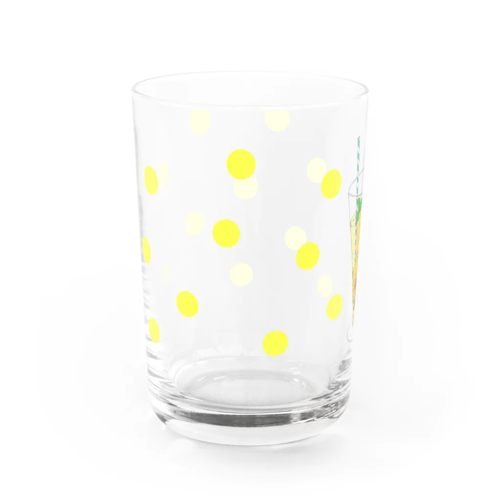 はなのところのレモンスカッシュ Water Glass :left