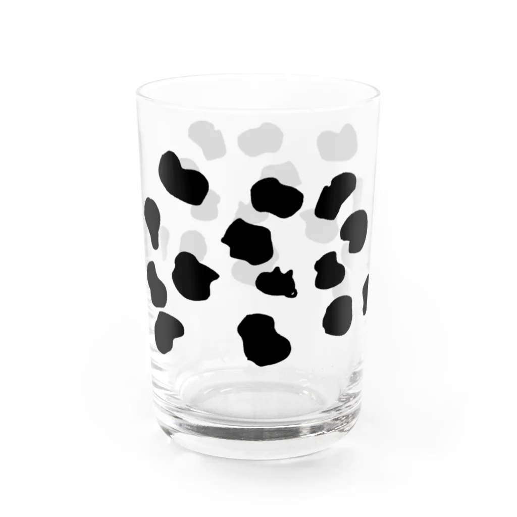 はちおうじ　にっきの牛乳を注ぐとウシになるやつ(ノーマル) Water Glass :left